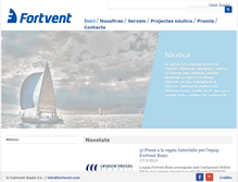 Tablet Screenshot of fortvent.com